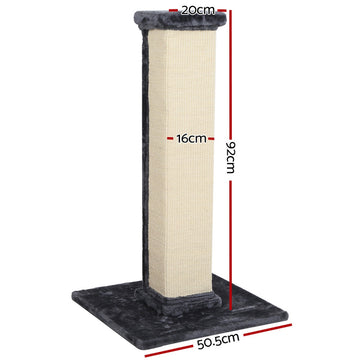 i.Pet Cat Tree Trees Scratching Post 92cm Sisal Scratcher Tower Condo House Tall i.Pet